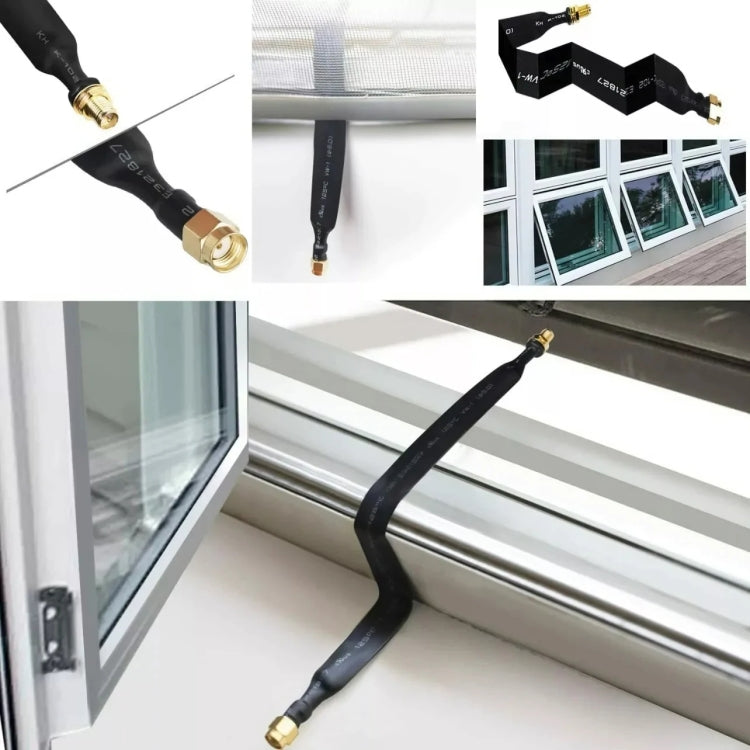 Fiberglass Antenna Through Wall Adapter Cable Flat Window Cable