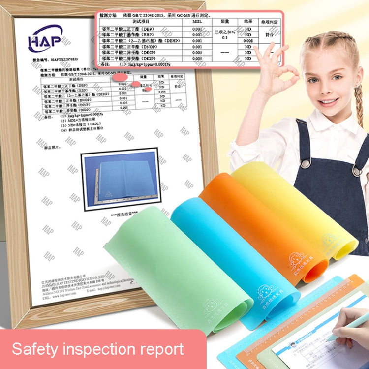 YAOJIE Non-Slip Exam Pad Student Stationery Drawing Writing Soft Board Office Writing Mat