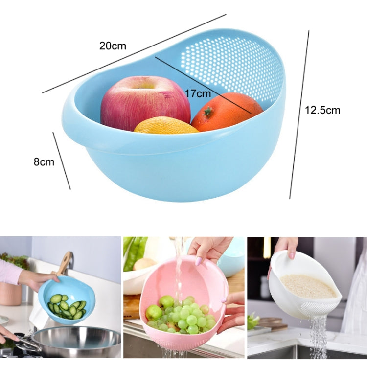 Kitchen Rice Sieve Multifunctional Draining Washing Basket