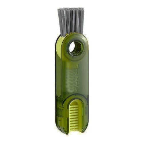 3 In 1 U shaped Cup Lid Cleaning Brush Water Bottle Cover Groove Cleaner, B Green, B Gray, B Blue