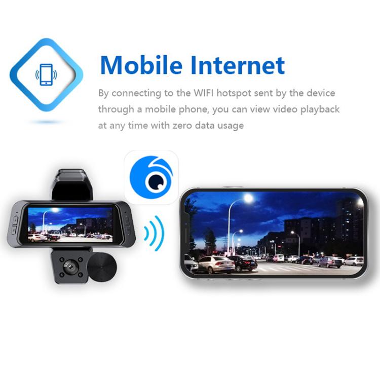 3 Recording 1080P Camera HD Mobile Phone Playback Driving Recorder