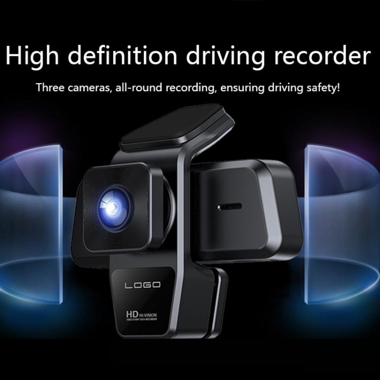 3 Recording 1080P Camera HD Mobile Phone Playback Driving Recorder