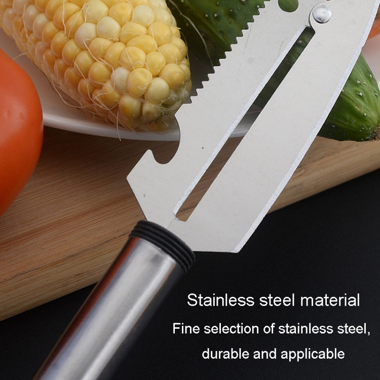 Multifunctional Stainless Steel Paring Knife Household Fruit And Vegetable Scraper Bottle Opener