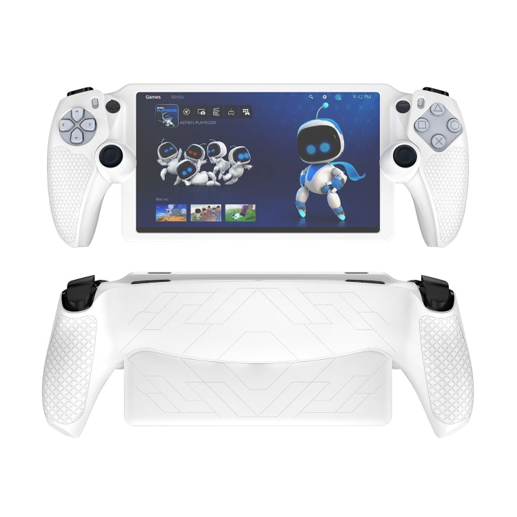 For Sony PS Portal Game Console Silicone Protective Cover Oil Spray All-Inclusive Protective Case