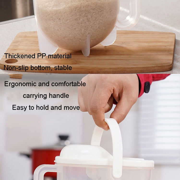 Home Kitchen Rice Washing Sieve Rice Washer Convection Plastic Rice Panner