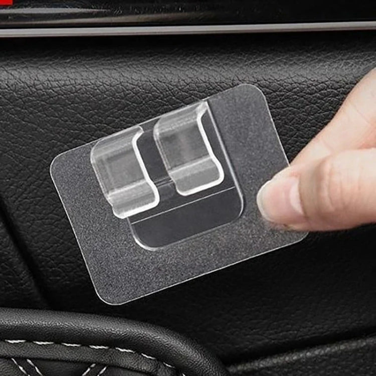 20pcs Car Floor Mats Trunk Mat Buckles Double-sided Adhesive Fixing Stickers