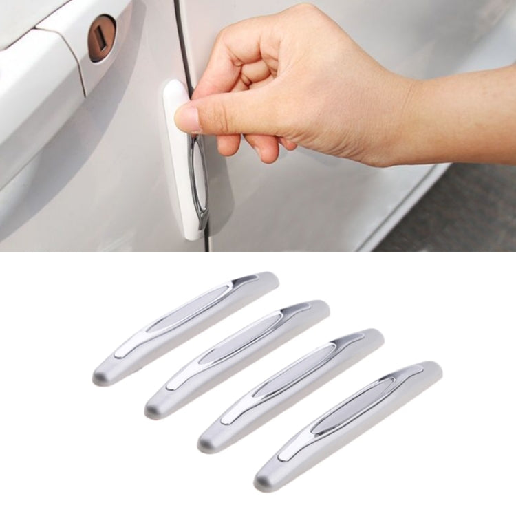 4pcs/set Car Door Anti-collision Strips Rearview Mirror Anti-scratch Stickers