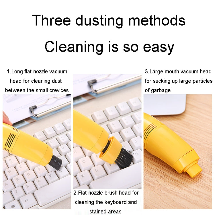 Mini USB Interface Keyboard Cleaning Brush Portable Computer Dust Remover
