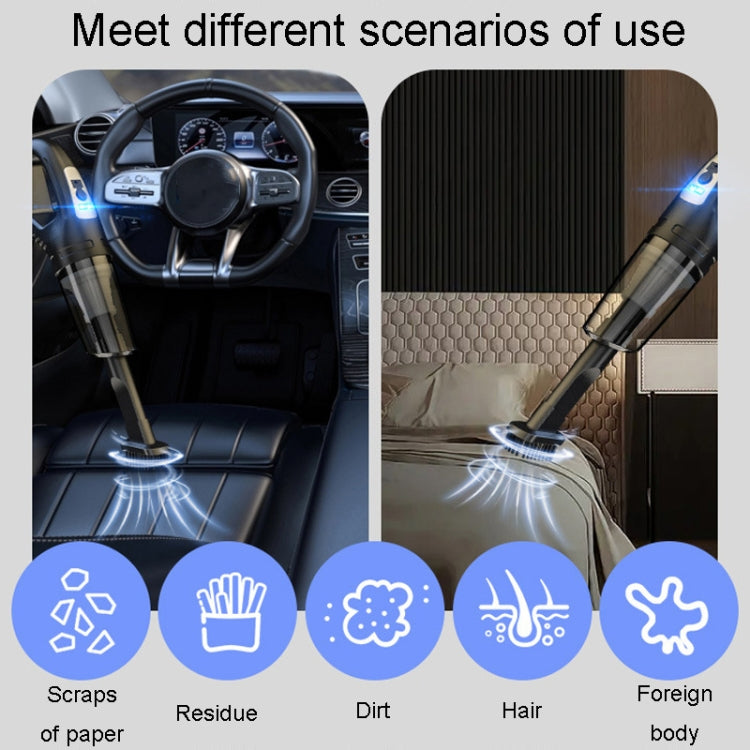 Small Handheld Car Dustbuster Vacuum Cleaner With Powerful Suction For Car And Home