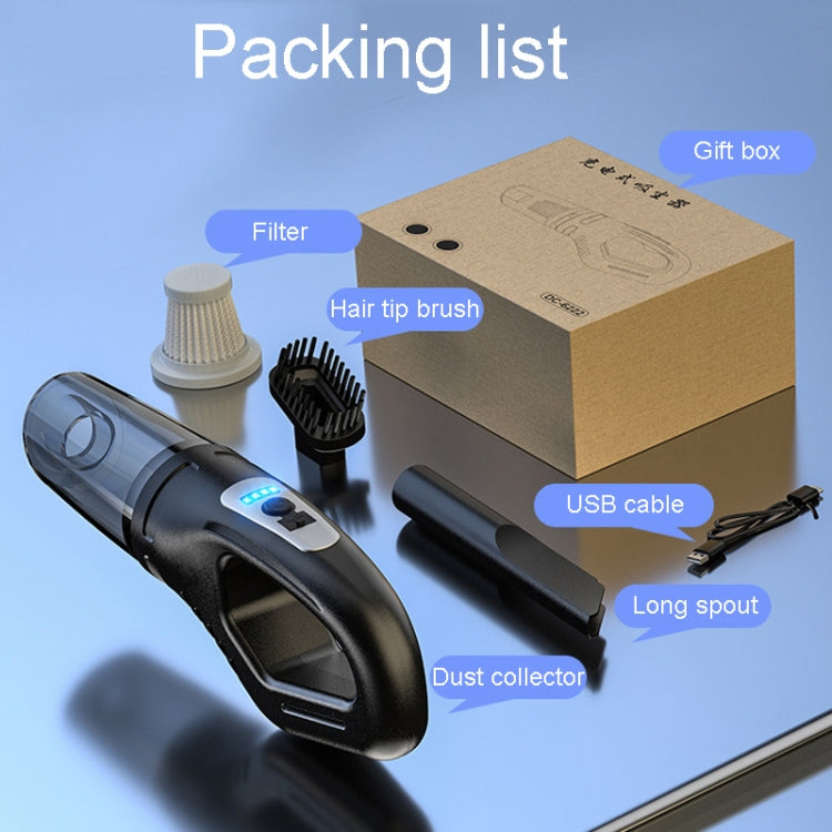 Small Handheld Car Dustbuster Vacuum Cleaner With Powerful Suction For Car And Home