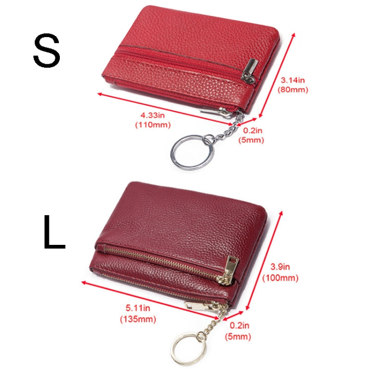 HUMERPAUL WX2010 Ladies Leather Mini Wallet Portable Coin Purse And Card Holder
