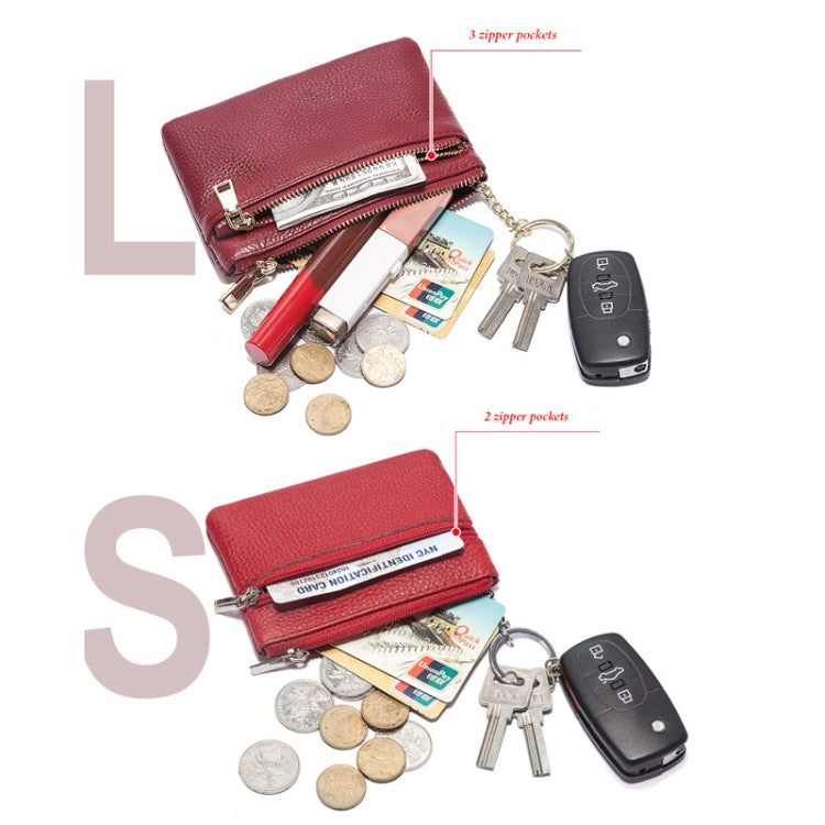 HUMERPAUL WX2010 Ladies Leather Mini Wallet Portable Coin Purse And Card Holder