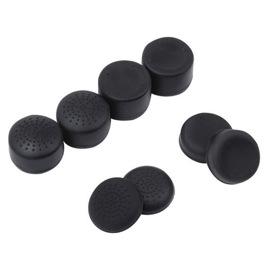 8pcs /Set For PS5 / PS4 Silicone Joystick Cap Booster Cap Gamepad Rocker Protective Case