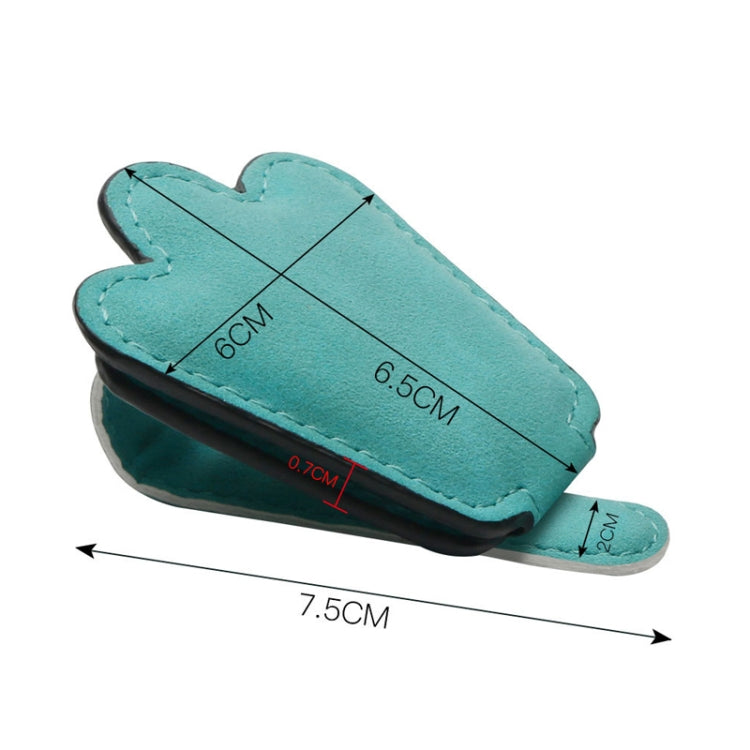 Automotive Shade Eyewear Holder Car Visor Sunglasses And Ticket Organizer