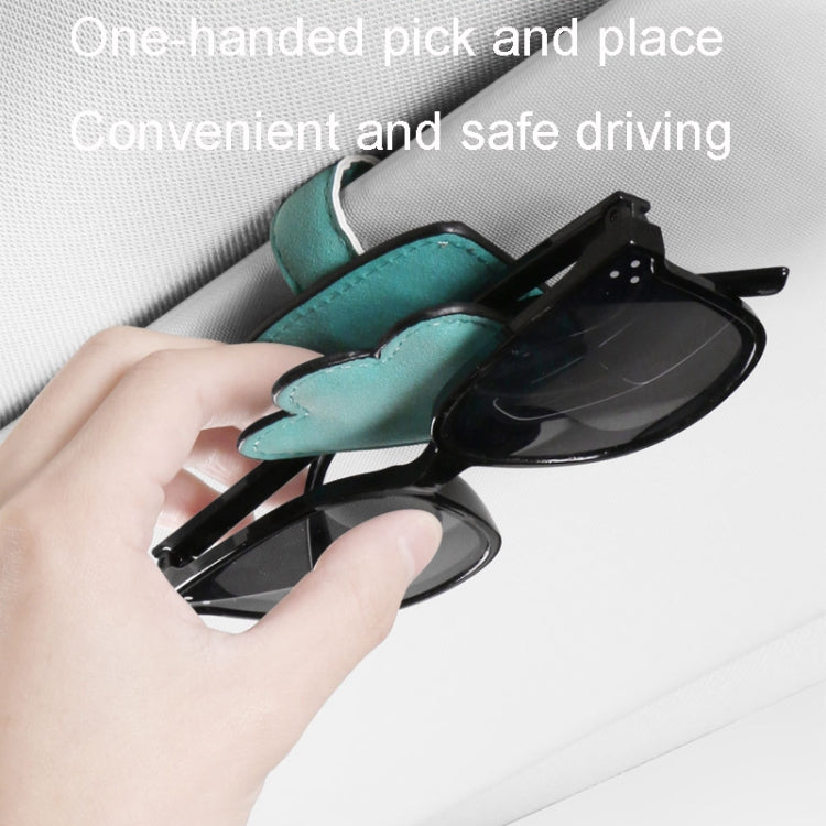 Automotive Shade Eyewear Holder Car Visor Sunglasses And Ticket Organizer