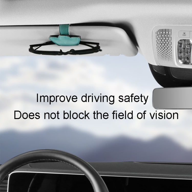 Automotive Shade Eyewear Holder Car Visor Sunglasses And Ticket Organizer