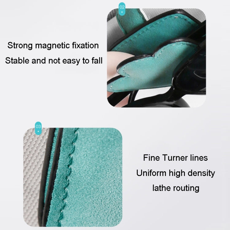 Automotive Shade Eyewear Holder Car Visor Sunglasses And Ticket Organizer