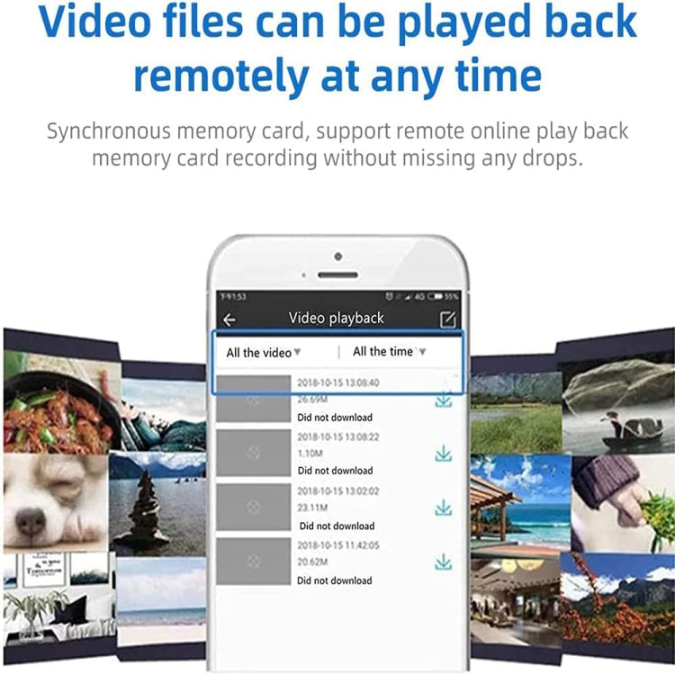 2 Million Pixel HD Home Smart WIFI Remote Mini 1080P Surveillance Camera