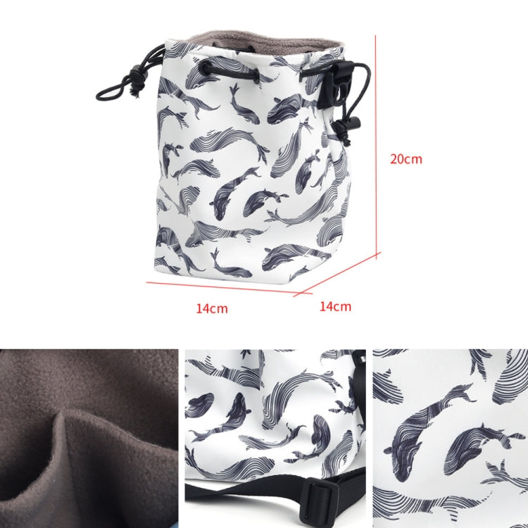 Portable Multifunctional Drawstring Waterproof Storage Bag For Instant Cameras
