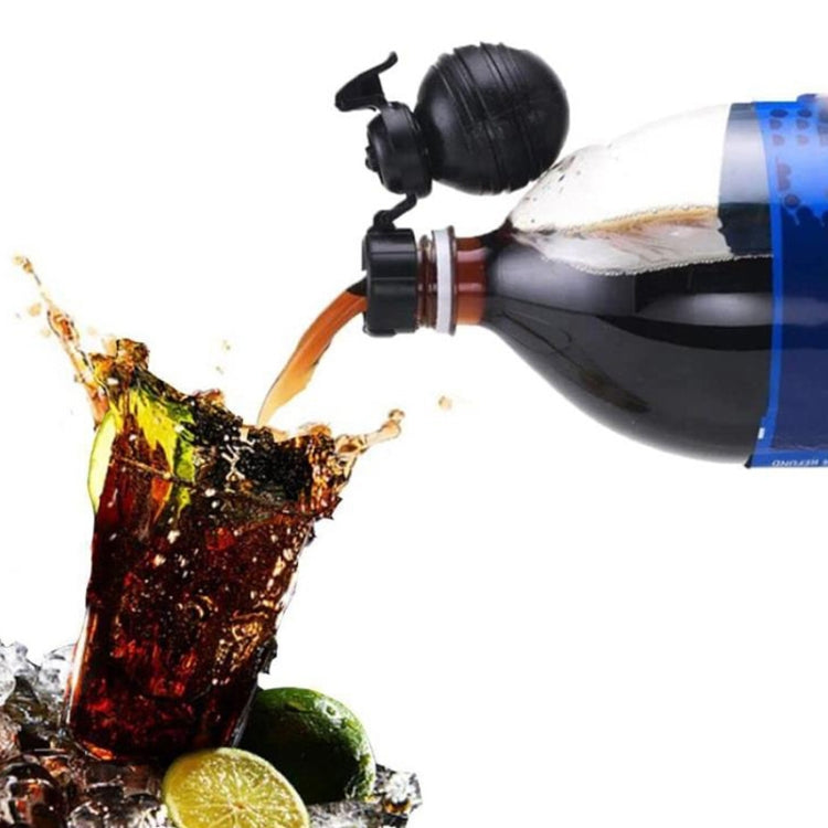 Silicone Ball Carbonated Beverage Fresh-Keeping Cover Coke Bottle Inflatable Cap