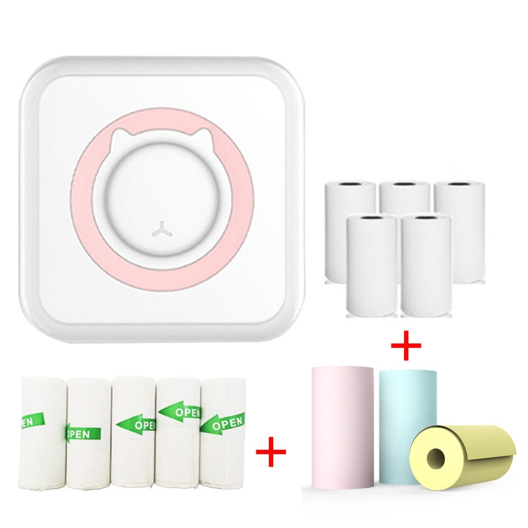 C15 Mini Student Bluetooth Inkless Photo Label Thermal Printer