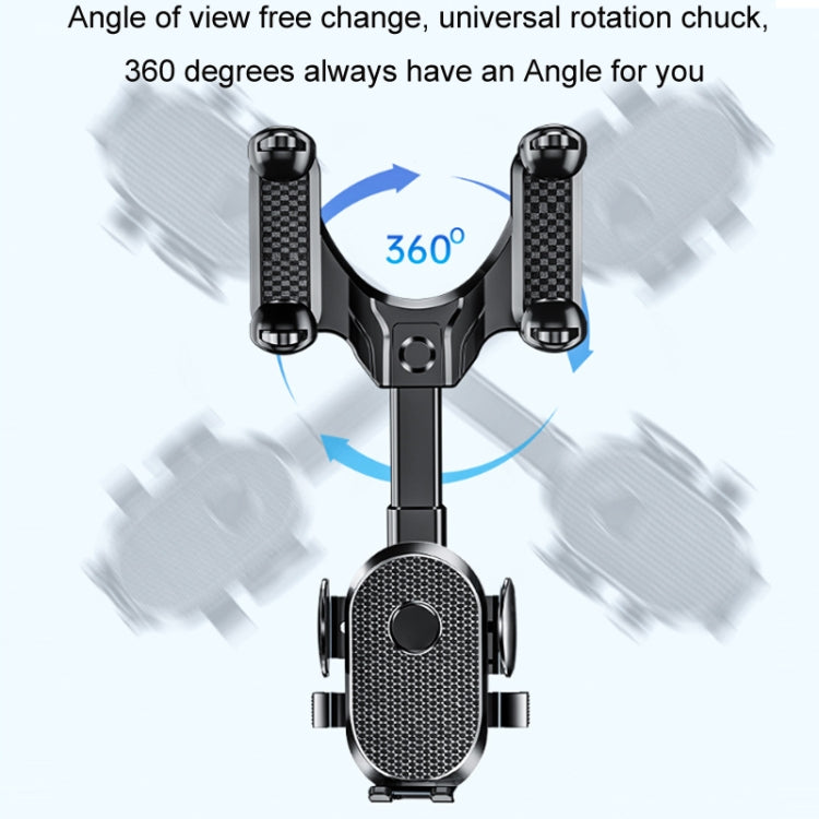 Car Rearview Mirror Mobile Phone Holder Multifunctional AR Navigation Support Bracket