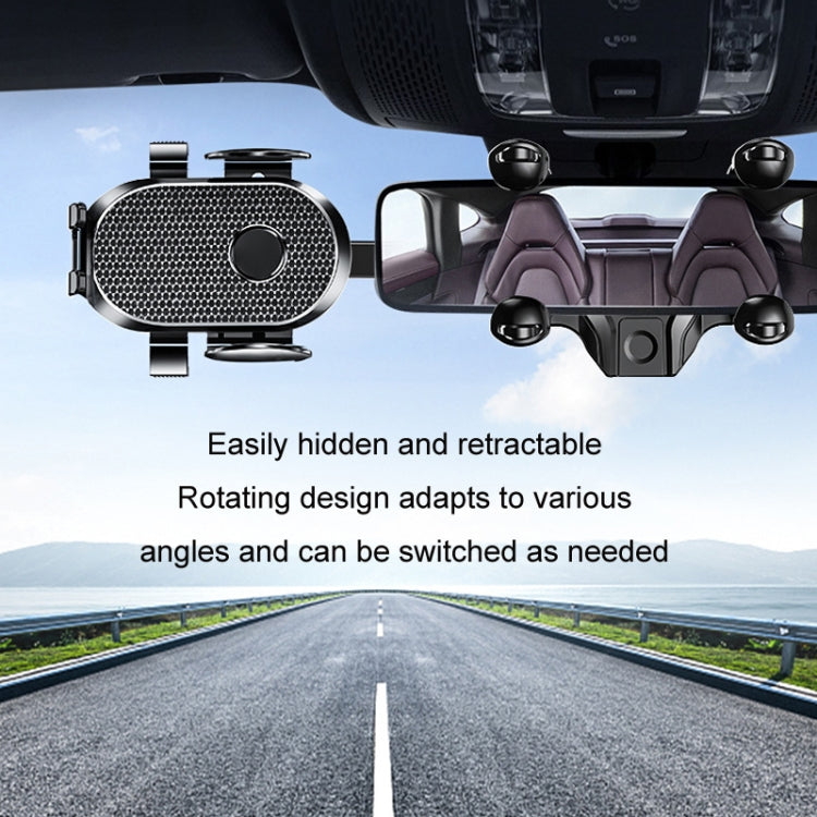 Car Rearview Mirror Mobile Phone Holder Multifunctional AR Navigation Support Bracket