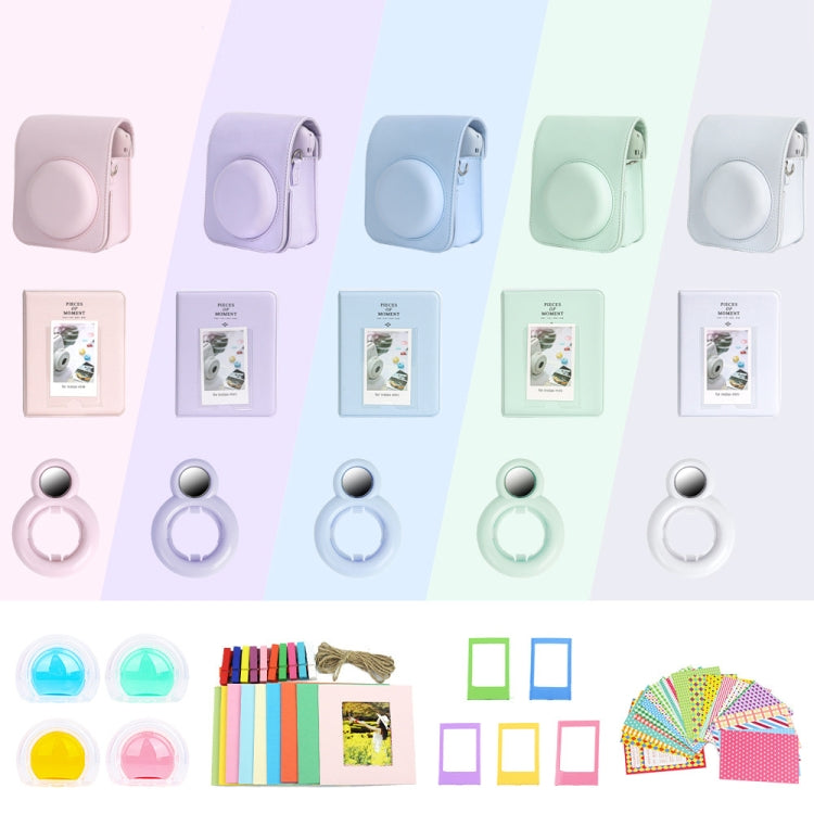 For Polaroid Mini12 7 in 1 Photo Album Sticker Photo Frame Camera Bag