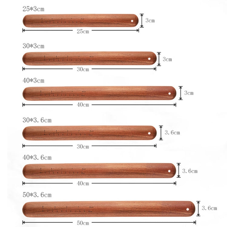 Home Wooden Rolling Pin Nonstick Red Sandalwood Rolling Stick