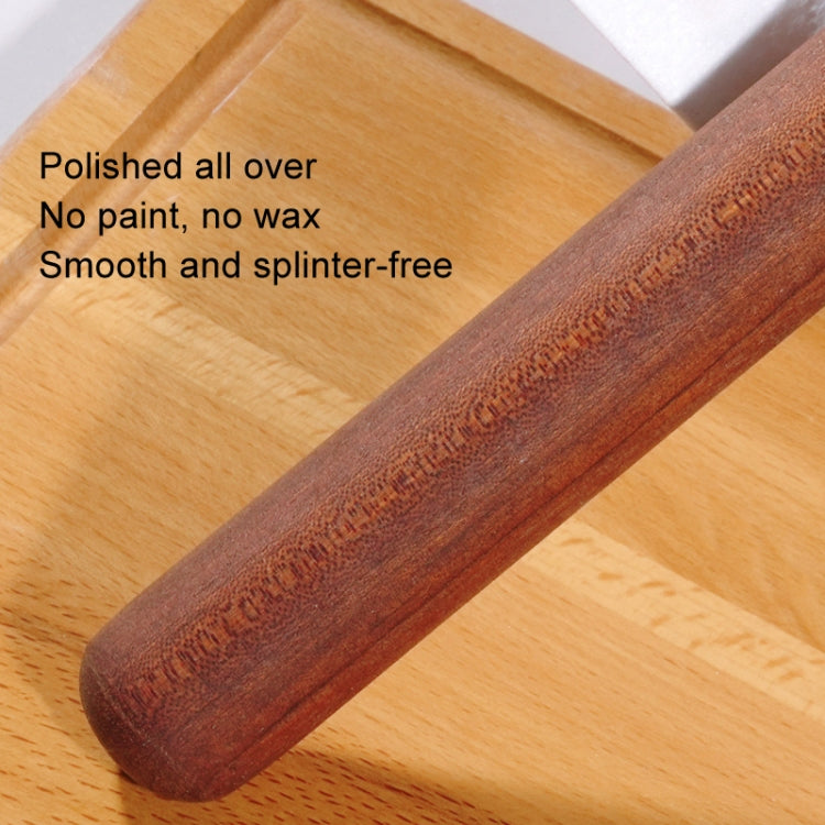 Home Wooden Rolling Pin Nonstick Red Sandalwood Rolling Stick