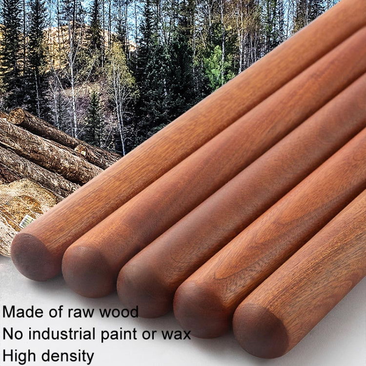 Home Wooden Rolling Pin Nonstick Red Sandalwood Rolling Stick