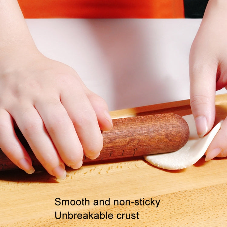Home Wooden Rolling Pin Nonstick Red Sandalwood Rolling Stick