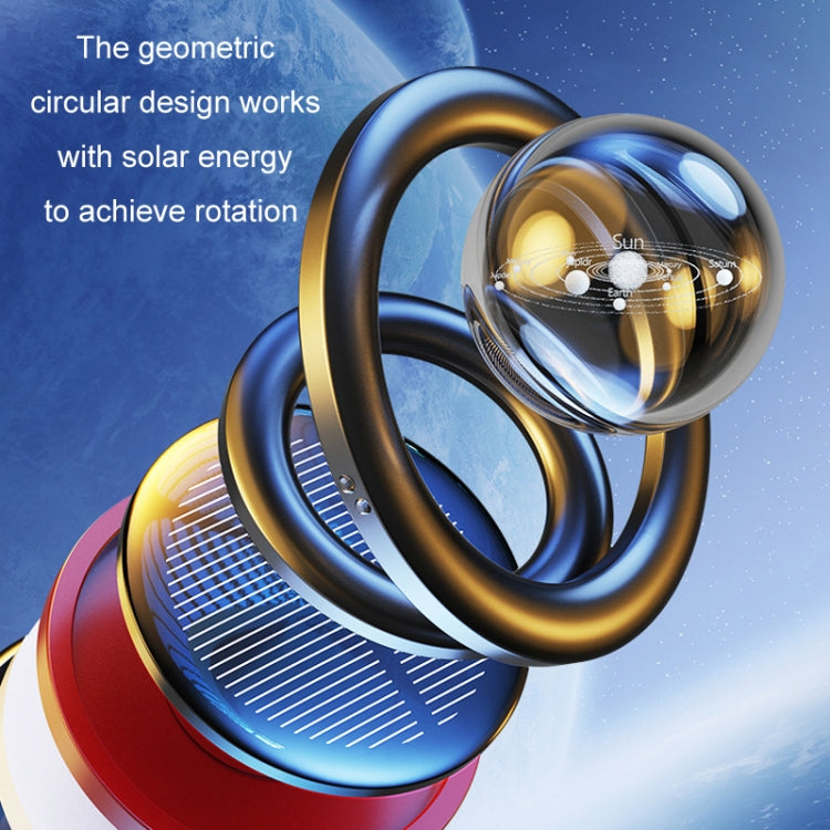 Interstellar Vast Solar Rotating Car Aromatherapy Ornaments