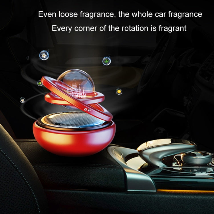 Interstellar Vast Solar Rotating Car Aromatherapy Ornaments