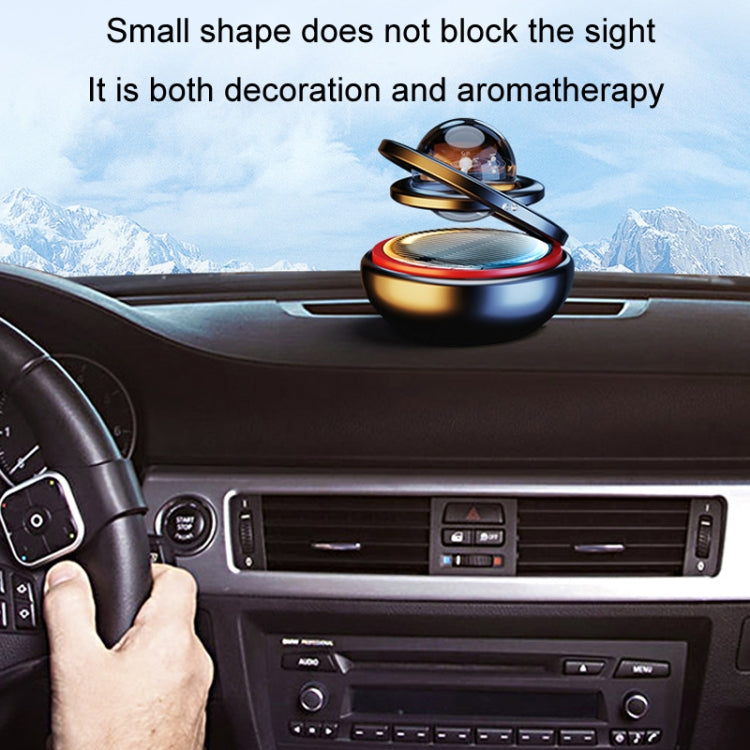 Interstellar Vast Solar Rotating Car Aromatherapy Ornaments
