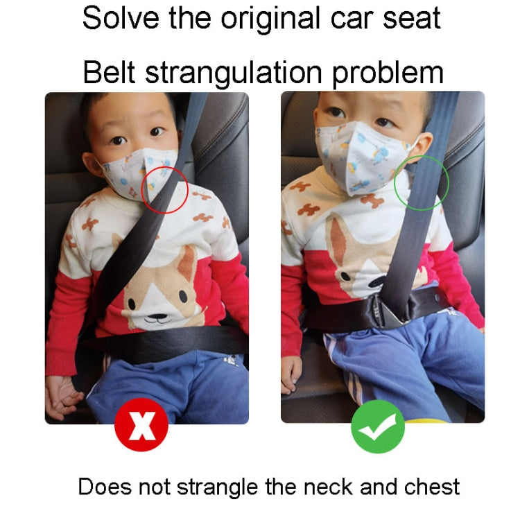 Car Seat Belt Adjuster Child Anti Strangler Neck Seat Fixed Limiter