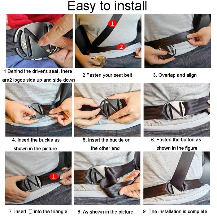 Car Seat Belt Adjuster Child Anti Strangler Neck Seat Fixed Limiter