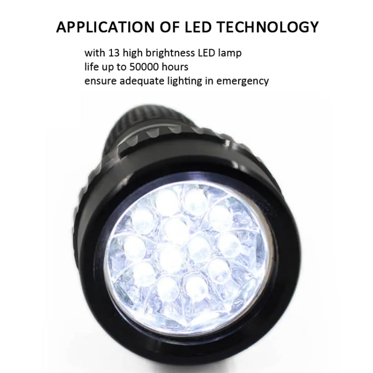 Hotel LED Rechargeable Wall-Mount Torchlight Emergency Flashlight
