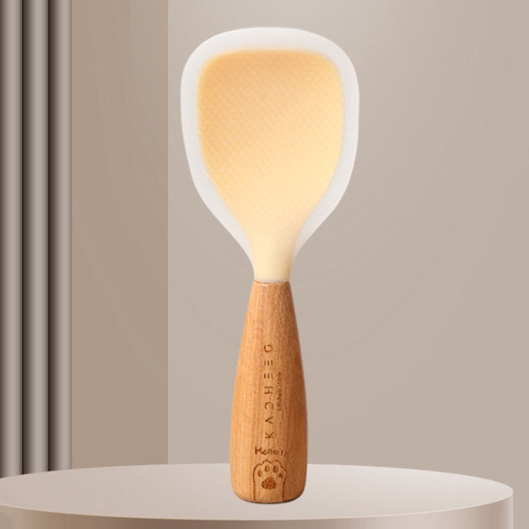 Kacheeg Household Food Grade Standing Non-Stick Rice Ladle Rice Cooker Spoon