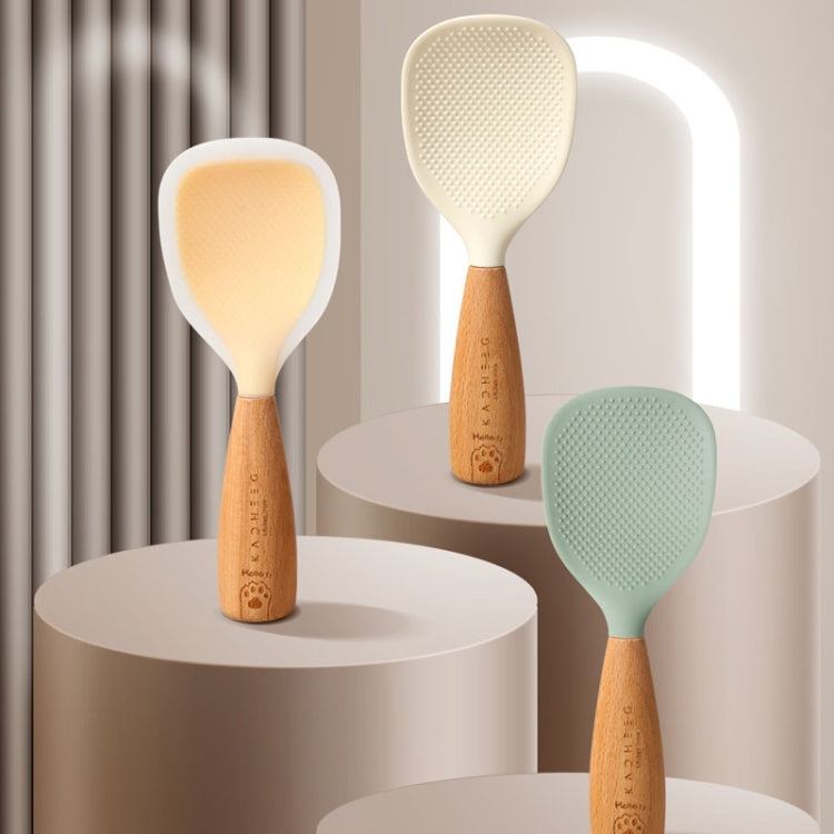 Kacheeg Household Food Grade Standing Non-Stick Rice Ladle Rice Cooker Spoon