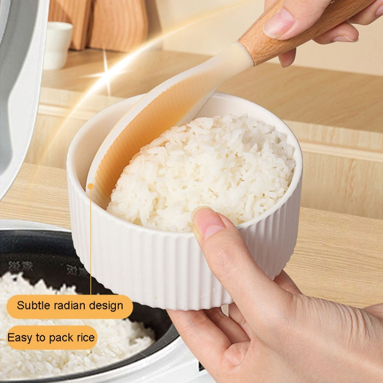 Kacheeg Household Food Grade Standing Non-Stick Rice Ladle Rice Cooker Spoon