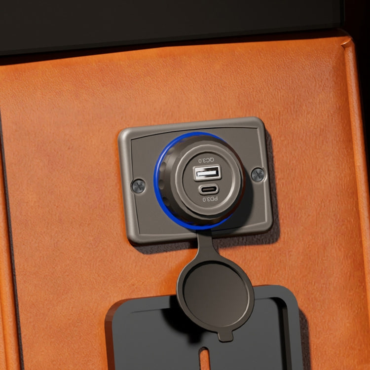 Car Ship Modified Waterproof USB Socket Charger