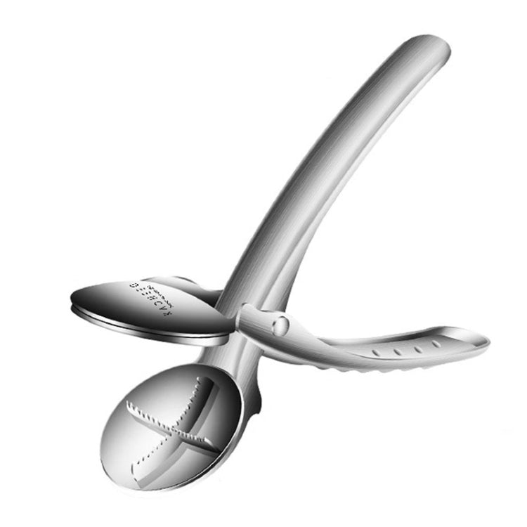 Kacheeg 304 Stainless Steel Chestnut Opener Cross Opening Chestnut Shelling Peeler With 2 Steel Fingers