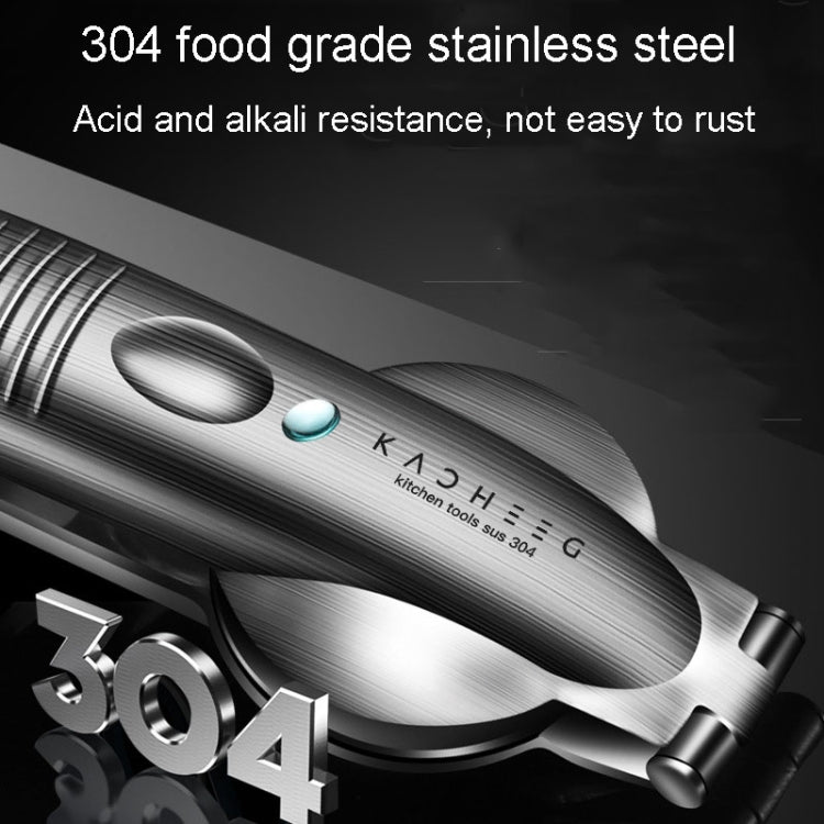 Kacheeg 304 Stainless Steel Chestnut Opener Cross Opening Chestnut Shelling Peeler With 2 Steel Fingers