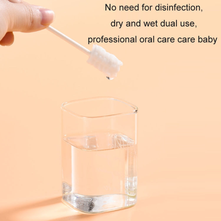 CUYUANSD 30pcs/can Baby Oral Cleaner Tongue Cleaning Gauze Swab