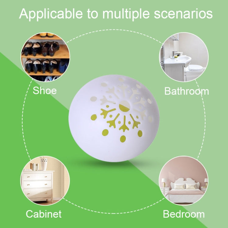 Hollow Ball-Shape Shoe Cabinet Sterilization and Deodorant Home Freshener Aromatherapy