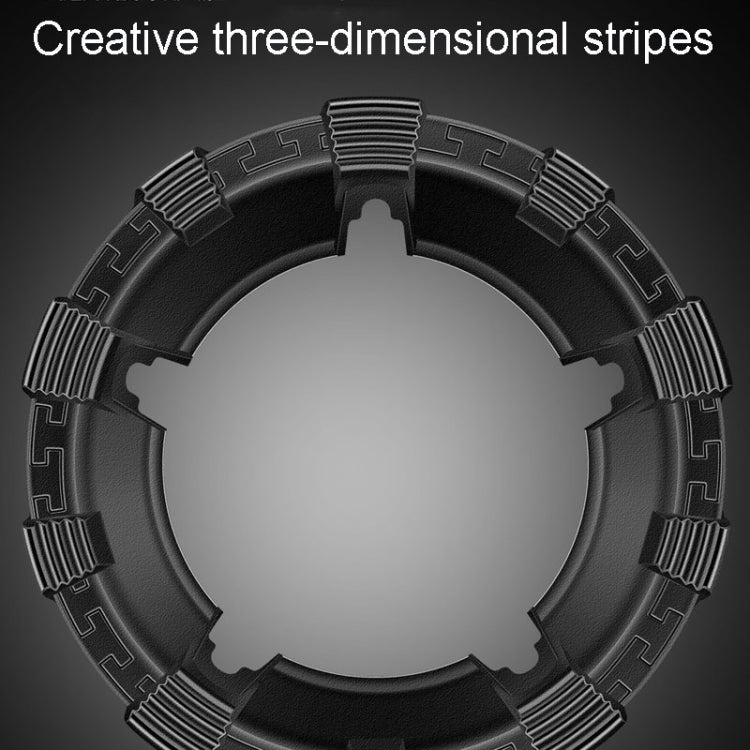 Kacheeg Household Gas Stove Gathering Fire Energy Saving Cover Kitchen Non-Slip Windscreen