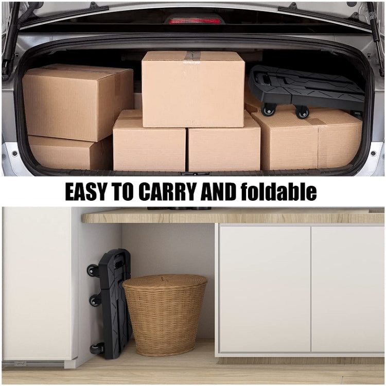 Folding Hand Trolley Portable Luggage Handling Turtle Cart