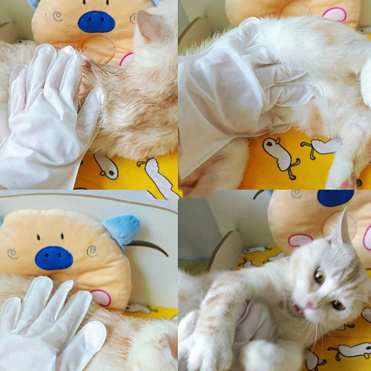 KIMHOME Pet No-Rinse Gloves Wipes Dogs Cats Bathing Deodorizing Cleaning Dry Cleaning Pet Supplies