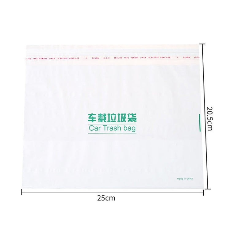 20pcs /Pack Car And Household Disposable Garbage Bag Self-Adhesive Automobile Storage Organizer